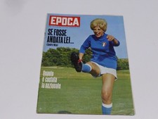 RIVISTA EPOCA N° 827 DEL 1966 MONDIALI DI CALCIO SANDRA MILO ( SC)
