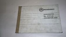 CATALOGO PARTI DI RICAMBIO CIAO PIAGGIO 211719