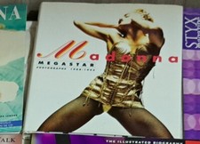 Madonna Megastar Photographs Photo Book 88-93 Japan No Promo Erotica Sex 