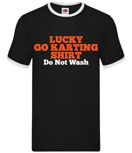 Lucky karting shirt not - karting,