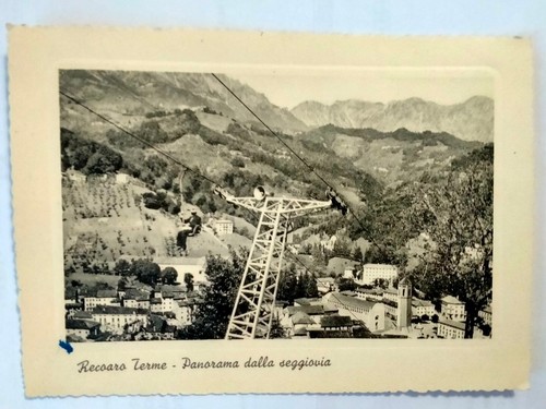 Cartolina recoaro terme - recoaro,