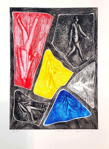 Figure bendate acquaforte - "figure, 5"