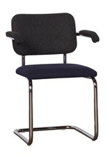 KNOLL CESCA ARM CHAIR GRAY