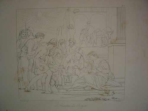 Gravure numéro adoration - 2, l'adoration