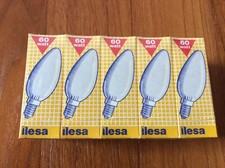 10 x ILESA Frosted 60w E14