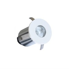 POLIPLAST LED INCASSO TONDO RGB 3W IP68 175LM BIANCO INES