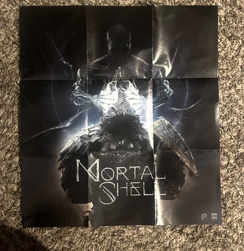 Mortal shell ps4 poster no - shell,