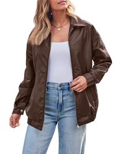 Giacche donna oversize pelle