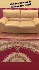 Divano A 2 Posti In Pelle