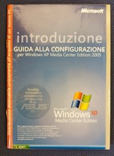 Windows XP Media Center Edition 2005 OEM (Asus) Italiano NUOVO SIGILLATO con CD