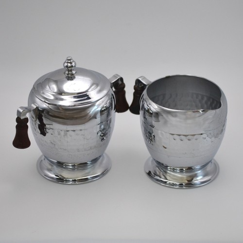 Chrome metal creamer and - creamer,
