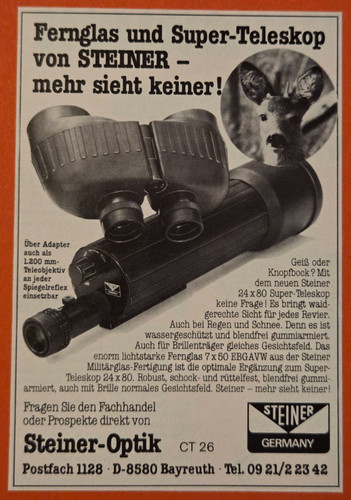 Binocolo steiner optik - binocolo,
