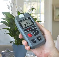 Luxmetro Digitale Misuratore intensitá luminosa digitale Fotometro Illuminometro