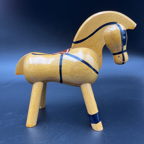 Raro pony cavallo legno mcm - raro,