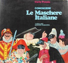 Libro maschere italiane - libro,