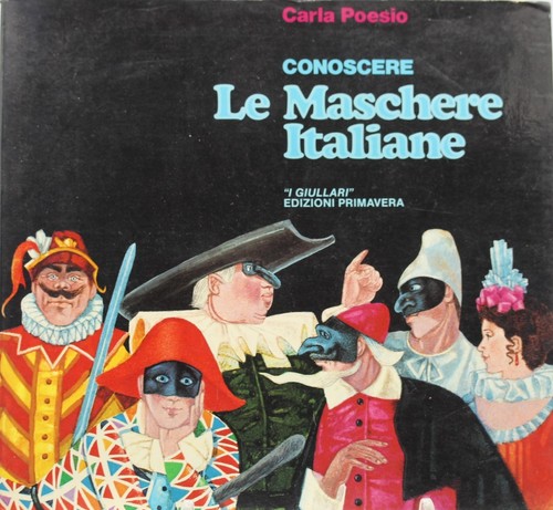 Libro maschere italiane - maschere,