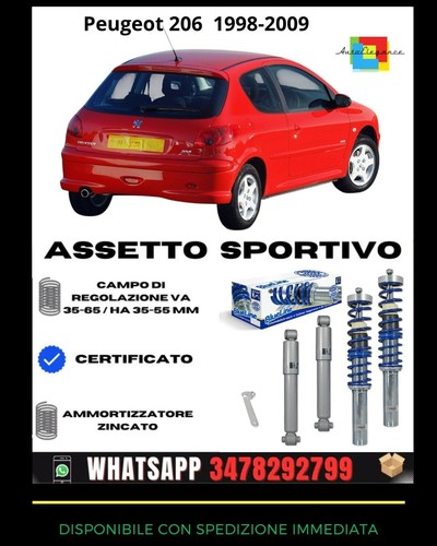Assetto sportivo per - sportivo,