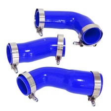 Kit Tubo Turbo Intercooler Silicone + Morsetti a T per BMW E60 E61 5Serie 530d 525d