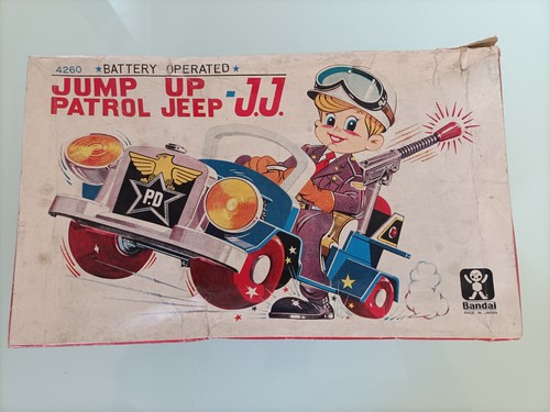 Vintage jump patrol jeep - vintage, up