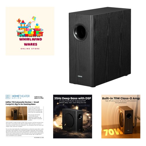 T5s subwoofer potenziato 70w - t5s,