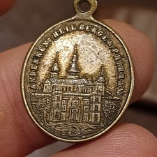 Medaglia Votiva Da Collezione In Bronzo Con Appicagnolo Spl Lotto Sc19 