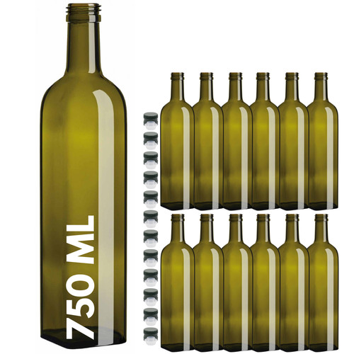 Bottiglie marasca per olio - 12,