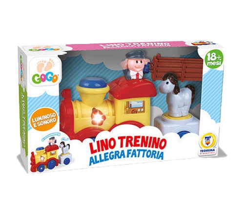 Trenino giocattolo lino - giocattolo,