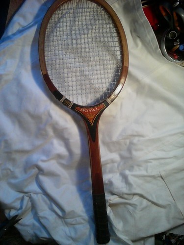 Antica racchetta tennis - da,