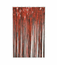 Capelli d'Angelo fili addobbo Albero di Natale decoro natalizio rosso 200x15 cm