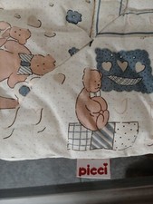 Calda trapunta PICCI per lettino neonati in cotone 