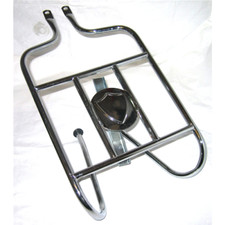 Portapacchi posteriore cromato