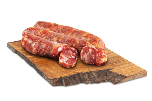 Salsiccia stagionata dolce - stagionata, |