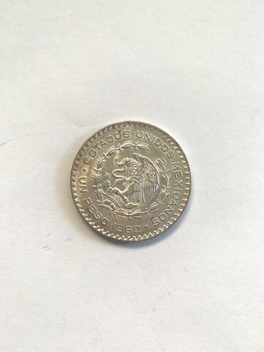 Moneta messico peso 1962 - messico, 1