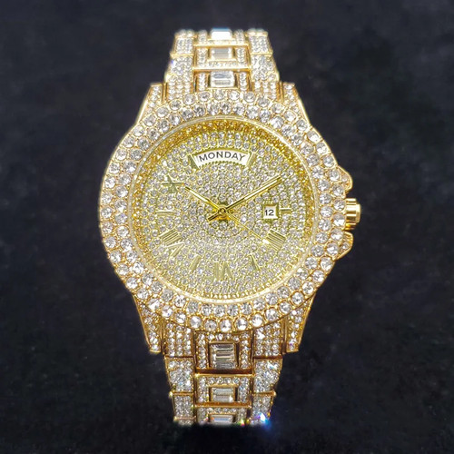 Orologio uomo lusso iced out - iced,