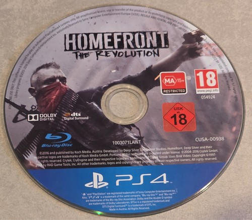 Homefront the revolution sony - the,