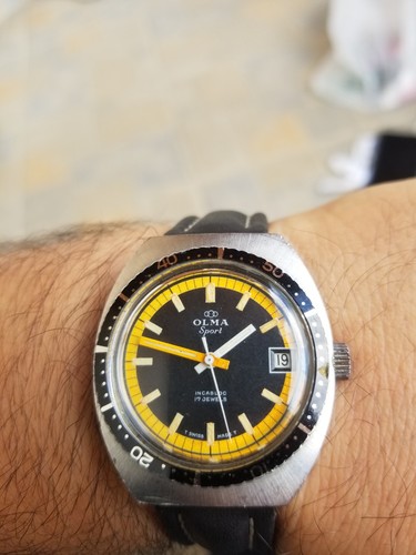 Vintage olma sport diver style - sport,
