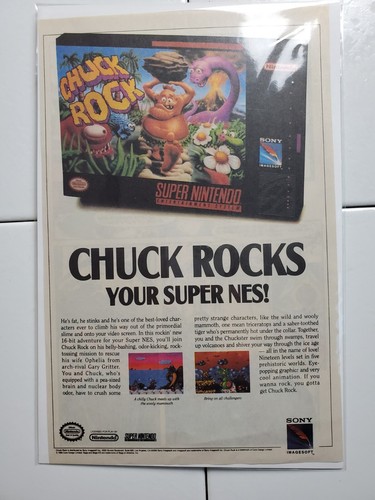 Super nintendo chuck - nintendo, rock