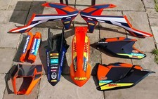 KTM EXC-F PACCHETTO GRAFICA E PLASTICA 2017 2018 2019 300tpi 350EXC-F 450