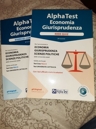 Alpha test economia - , e