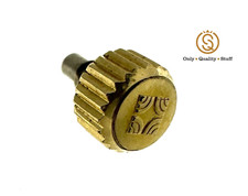 Zenith Gold Plated Screw Crown