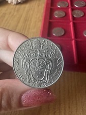 MONETA CITTA' DEL VATICANO PIO XI 1 LIRA 1935 SQ