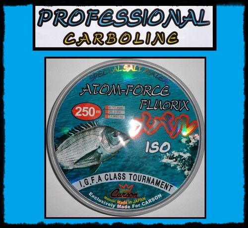 Monofilo fluorocarbon 250m - monofilo,