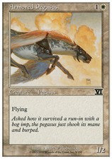 Magic MTG 3X PEGASO CORAZZATO