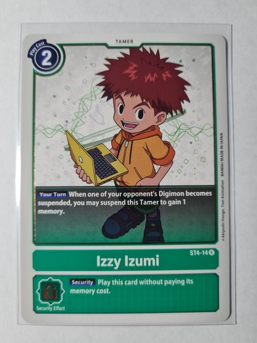 Digimon izzy izumi - digimon, st4-14
