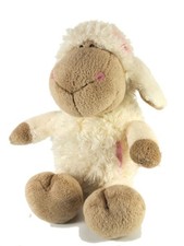 Doudou Peluche Mouton blanc