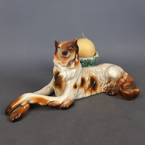 Scultura ceramica cane - scultura, lassie