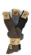 Calzini Lunghi Unisex in Lana e Alpaca Multicolore 60% Lana 40% MADE IN ITALY