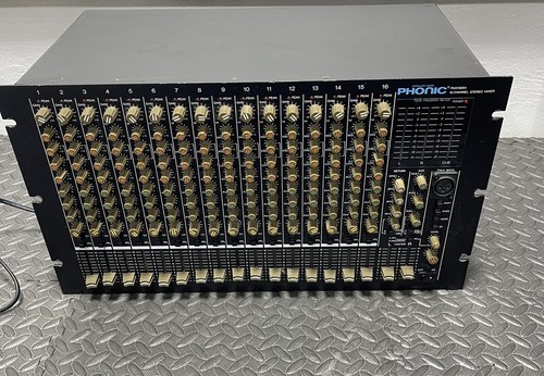 Phonic pmx 1600a - kanal, rack