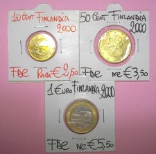 10 - 50-1€  FINLANDIA  2000 RARE   FDC-UNCIRCULATED SIGIL  OBLO ' COMPRA SUBITO