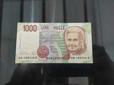 Banconota Mille 1000 Lire